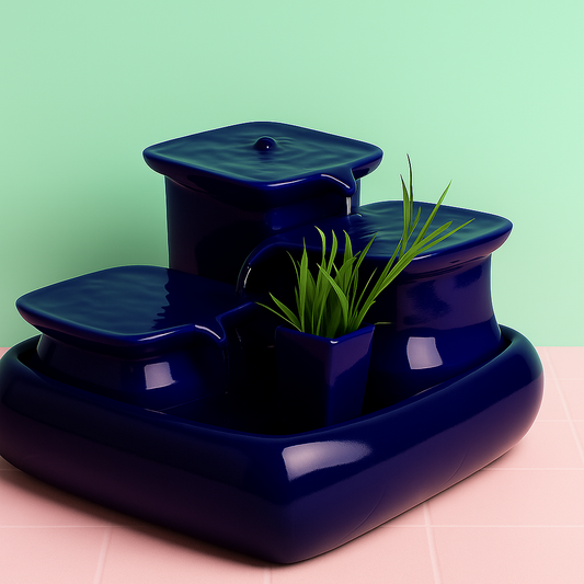 Ceramic HydroGarden - Blue