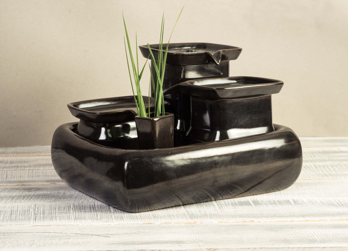 Ceramic HydroGarden - Black